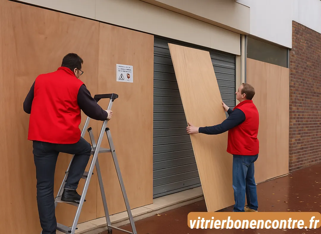 Mise en sécurité fermeture provisoire Bon-Encontre